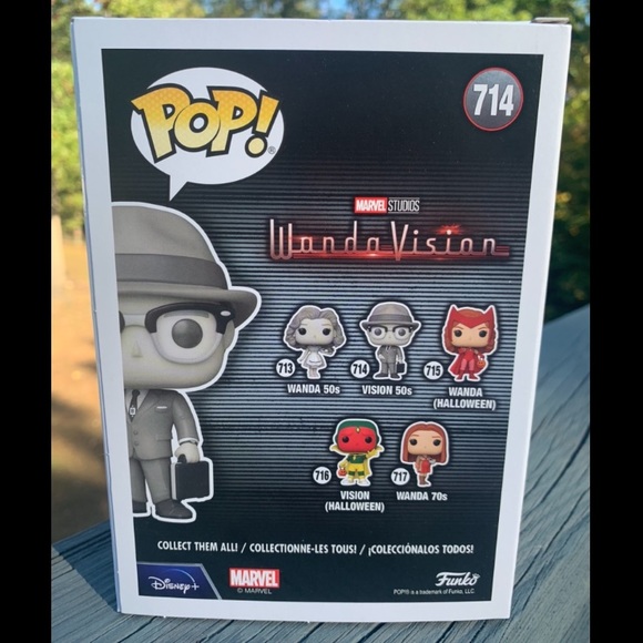 Wandavision Funko Pop Vision 50s #714 - Picture 2 of 6